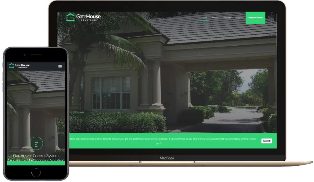 GateHouse Solutions™ project by Reno Softwares, a security gate software for managing access to gated communities